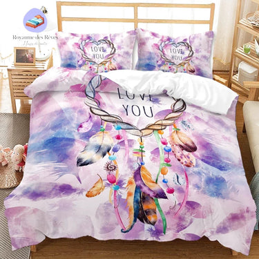 Housse de Couette Attrape Rêve Love You